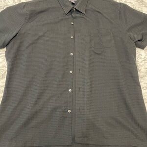 Van Heusen Charcoal Button Down Shirt